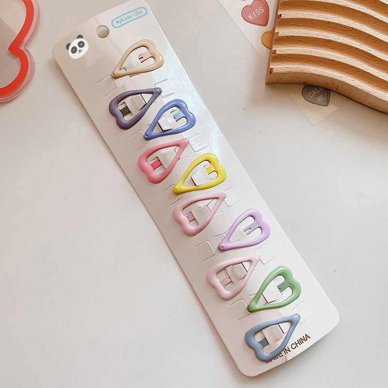 Enchanting Colorful Collection: Dreamy Hair Clip Accessories In A Magical Color Palette Sets For Babies-5