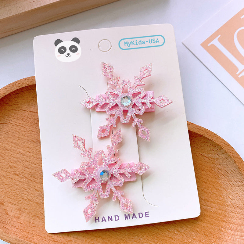 Children's Hair Clip With Fabric Cover -  All-In-One Hair Accessory Sets For Babies-5