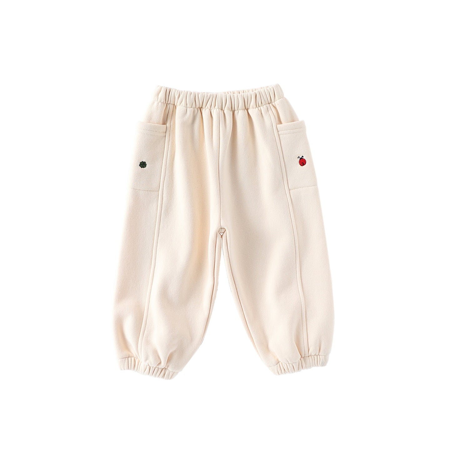 Autumn Arrival Casual Baby Kids Simple Embroidered Pattern Pants