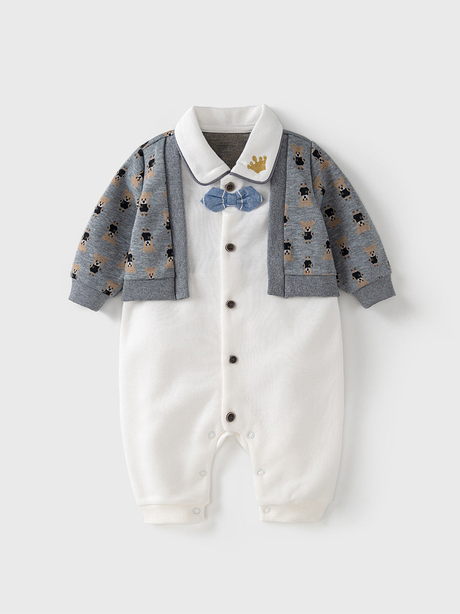 Autumn One Piece Romper For Baby Boy