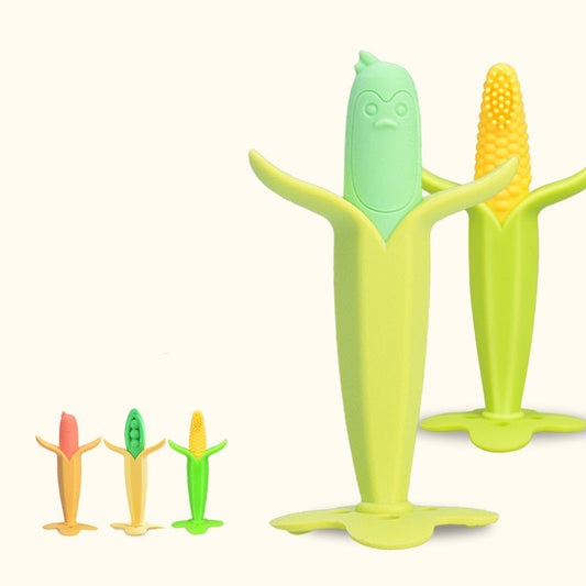 Baby Teething Toys – Banana & Corn Silicone Teething-0